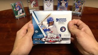 2019 Topps Chrome Jumbo Hobby Box Break #2! Great Hits!