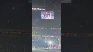 kendrick lamar and SZA halftime show at Super Bowl Lix at Caesars Superdome in New Orleans