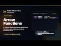 Arrow Functions Explained | FullStack Masterclass JavaScript Course