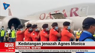 Detik-detik Kedatangan Jenazah Agnes Monica Di Bandara Soekarno-Hatta