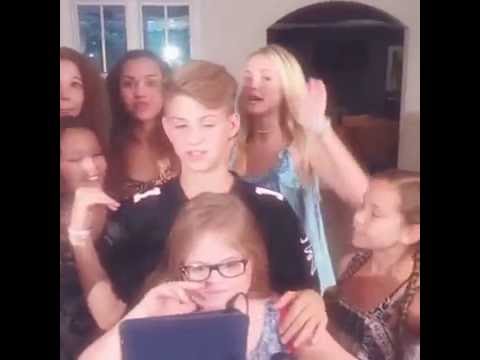 MattyB With The Haschak Sisters And Sarah Grace - YouTube