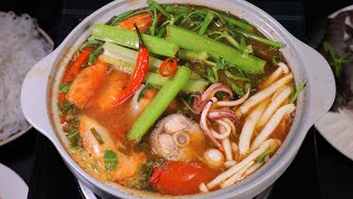 Cách Nấu Lẩu Thái Ngon Tự Nhiên Không Cần Gói Sốt Sẵn | Thai HotPot