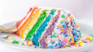 This Rainbow Cake Is Easier Than You Think