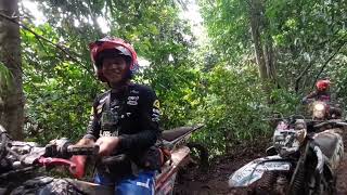 FULL Viar Cross X 250 di Jalur Biawak Mahakam Trail Adventure Zona 2  #trabasholic