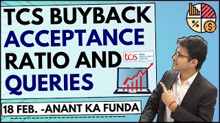 TCS Buyback - bumper profit? | TCS Buyback acceptance ratio and analysis | Nifty ready for big move