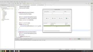 Java Swing with MySQL Step by Step 13 - Load Customer to jTable