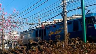 EH200-2　ブルーサンダー 府中本町 通過