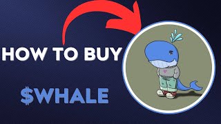 How To BUY $WHALE  Chill Whale TOKEN CRYPTO COIN IN 60 SECONDS