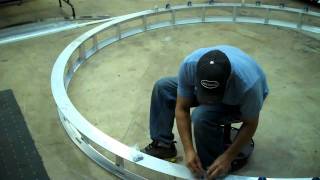 How to Install an 11' observatory Explora-dome PolyDome Pt2