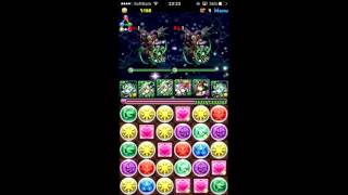 【パズドラ】降臨チャレンジ！女神降臨【回復強化】