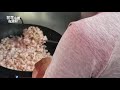 【taiwan street food】taiwan rice with chopped pork