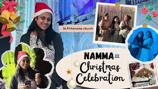 St. Philomena Church Alli Christmas celebration 🎄♥️🎅|Mysuru| Kruthika Gowda| Kruthi Stories