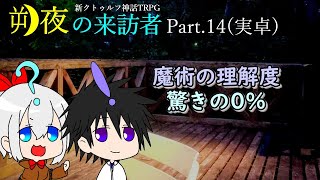 【実卓リプレイ】調査終了後、今後を相談する新クトゥルフ神話TRPG【朔夜の来訪者】Part.14