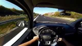 Mercedes-Benz Citan 111 CDI very fast drive Autobahn / full speed / sehr schnelle Fahrt