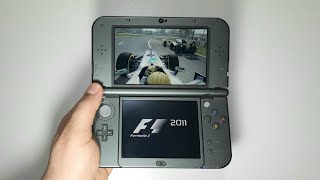 F1 2011 Nintendo 3DS XL gameplay