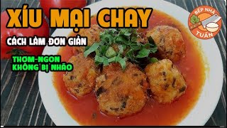 Bí quyết làm xíu mại chay ngon chuẩn vị ai ăn cũng thích - không bị nhão
