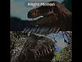 IRL Tyrannosaurus rex VS. Vastatosaurus rex (No Powerscaling) #shorts