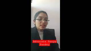 किसी महिला के साथ कुछ गलत होता है तो वो क्या करे? Advocate Deepa Pandey #shorts #youtubeshorts