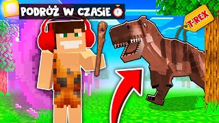 MINECRAFT ALE PRZENOSZĘ SIĘ W CZASIE DO PREHISTORII I PRZYSZŁOŚĆI?! GPLAY \u0026 LUMI