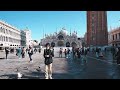 イタリア旅行vlog（ベネチア後編）＝サンマルコ寺院を抜け→水上ゴンドラで水路散策→サンマルコ広場→リアルト橋からの景観→フィレンツェに向け出発