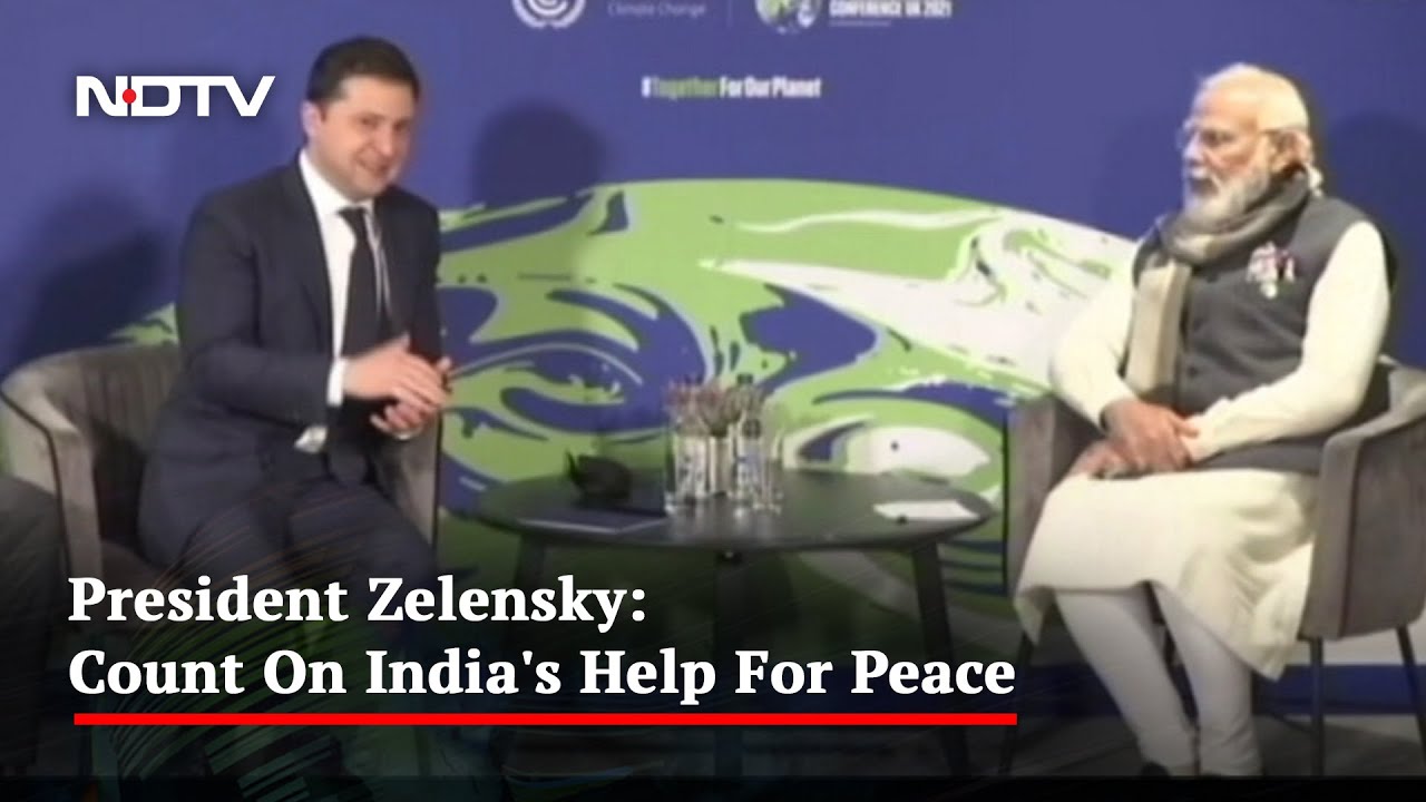 PM Modi, Ukrainian President Zelensky Hold Talks Over Phone | The News ...