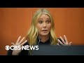 Gwyneth Paltrow takes the stand in ski collision trial in Utah