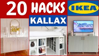 IKEA 20  KALLAX HACKS  DE IKEA 😉ENCUENTRA  LAS MEJORES IDEAS DEL 2022|IKEA GENIUS HACKS#ikeahack