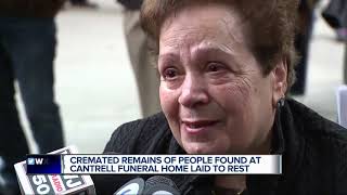 Memorial service held for the 300 people whose cremated remains found at funeral home