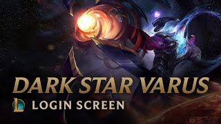 Dark Star Varus | Login Screen | Animated 60fps - League of Legends | Wild Rift