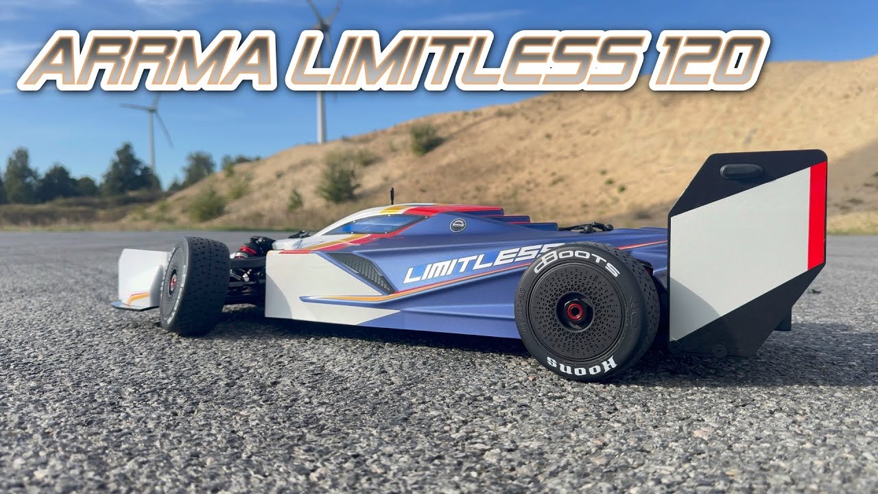 Arrma Limitless 120 Rtr 8s Speedbasher Unboxing First Run German