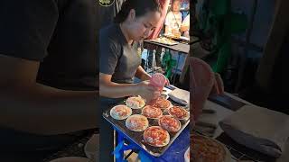 ไอเดียเจ๋ง!!! ทำพิซซ่ามินิ ชิ้นละ10บาท..ขายโคตรดี #streetfood #อร่อยบอกต่อ #ตลาดนัด #สร้างรายได้