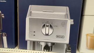 DeLonghi ECP3630 unboxing and testing espresso coffee with Chef Giuseppe