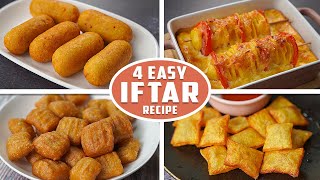 4 Easy Ramzan Special Snacks Recipes | Iftar Recipes | Ramadan Special Recipes