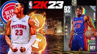 Jaden Ivey Is One Of The Best Budget Cards In This NBA 2K23 MyTeam Triple Threat Online Gameplay!!!