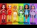 Membuka 6 Boneka Rainbow High KEREN dengan Pakaian Bergaya