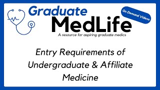 Entry Requirements for Undergraduate and Affiliate Medicine at Cambridge