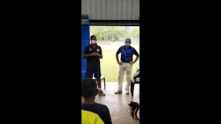 Prof Aadil S Chagla practicing cricket at SAFALE - ICWC