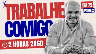 🕜 2 HORAS DE TRABALHO/ESTUDO COMIGO | 10 min de intervalo, Som de chuva e trovões, Pomodoro Timer