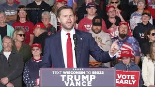 JD Vance urges voters to get 'a sense of humor' after comedian makes Puerto Rico slur at Trump rally