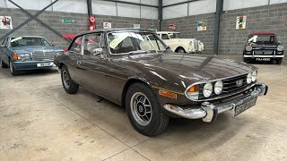 1972 TRIUMPH STAG AUTO | MATHEWSONS CLASSIC CARS | AUCTION: 16, 17 \u0026 18 OCTOBER 2024