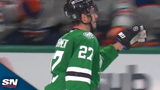 Mason Marchment Redirects Ryan Suter Point Shot For Cheeky Goal