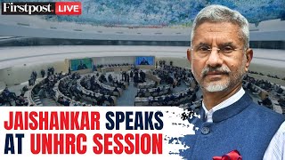 Jaishankar at UNHRC LIVE: India's Foreign minister S Jaishankar Addresses UNHRC Opening Session|N18G