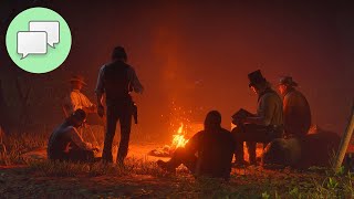 Red Dead Redemption 2 CAMPFIRE STORIES 📜 1 HOUR Character Stories (SLEEP | STUDY | FOCUS)