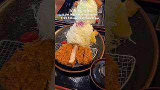 Ton Ton Katsuya - Japanese katsu restaurant in Las Vegas