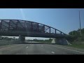 Driving on I-77 from Akron to Canton,Ohio