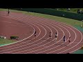 20180422朝日記録会 高校女子100m決勝第2組