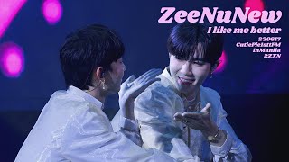 [4K] 230617 CutiePie 1st FM In Manila ZeeNuNew - I like me better