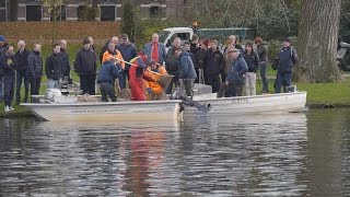 Visserijkundig onderzoek in Stadsgracht Kampen