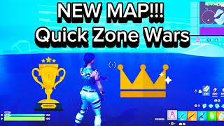 NEW QUICK ZONE WARS FORTNITE CREATIVE MAP!!!