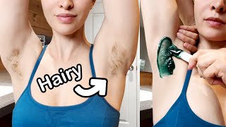 How To Wax Your Underarms At Home | Easy